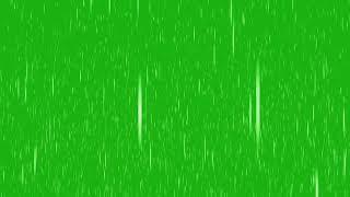 Rain Effect Green Screen (1 hour) for Final Cut Pro, Adobe Premiere, iMovie