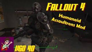 Fallout 4 Automaton DLC Humanoid Assaultrons Mod by DLX