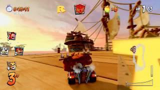 Crash Cove - All CTR Challenge Token Letter Locations - Crash Team Racing Nitro-Fueled