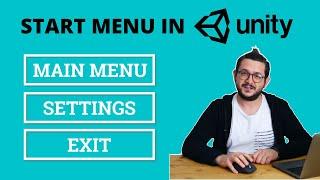 Start Menu in Unity | Free Asset download