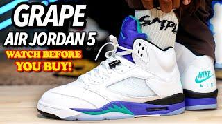 They FINALLY Did It…Air Jordan 5 GRAPE 2025 ON FEET REVIEW! Watch BEFORE You BUY!