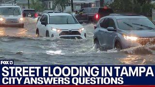 Street flooding issues in Tampa