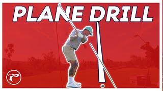 The Perfect Golf BackSwing Plane Drill! PORZAK GOLF