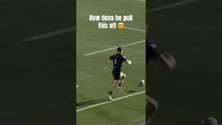 George Horne gets tricky down the sideline 
