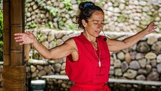 Dynamic Qigong. Level Up. - with Anna Savitri Mironova, TaiJi Tao Temple SHORT VERSION