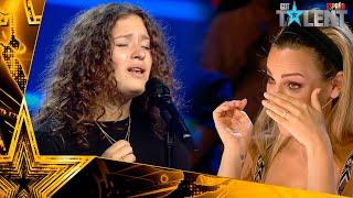 This GIRLS wins the GOLDEN BUZZER singing a prayer | Auditions 5 | Spain's Got Talent 2021