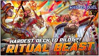 The Hardest Deck to Pilot?! Ritual Beast Deck -Ritual Beast Ulti-Reirautari! [Yu-Gi-Oh! Master Duel]