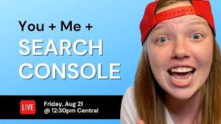 LIVE! - Google Search Console Tutorial 2020