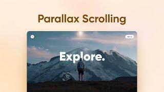 ProtoPie School: Prototyping a Parallax effect | ProtoPie Tutorial