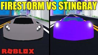 STINGRAY VS FIRESTORM! (ROBLOX MAD CITY)