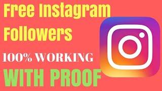 Free Instagram Followers | 100% Real, Active & No Survey | Non Drop Followers #viral #viralvideo