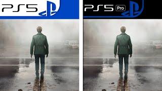 Silent Hill 2 | PS5 vs PS5 Pro | Graphics Comparison| PS5 Pro version is simply broken