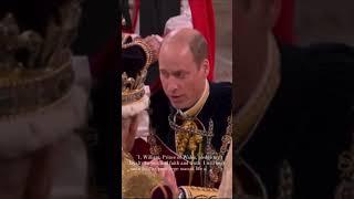 Prince William pays homage to King Charles |Coronation 2023#youtubeshorts #viral #royal #Coronation