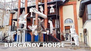 ⁴ᴷ⁶⁰ Walking Moscow: Burganov House Museum