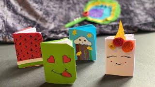 Mini Paper Book DIY - Easy /Easy Mini Notebook