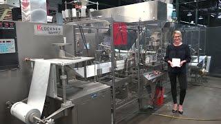 Bartelt Automatic Horizontal Form Fill and Seal Machine Demonstration