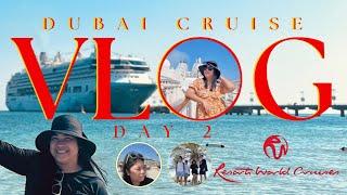 DUBAI CRUISE DAY 2 - RESORTS WORLD ONE CRUISE - SIR BANIYAS #emserranovlog #resortsworldcruises