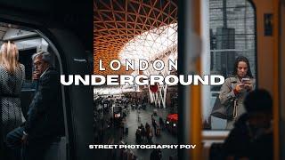 London Underground Street Photography 4K POV | Sony A7III