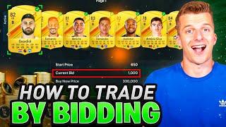 HOW TO TRADE USING BIDDING ON EAFC 24