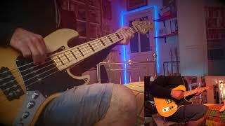 Harley Benton bass MJ5MN/ Vintage M52 Guitar Paris Guerrilla Funk (Bass/Guitar Cover!)