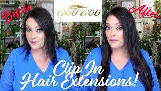 Goo Goo Hair Extensions Try On