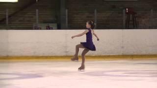 USTINOVA Alina, LAT, Advanced Novice Girls SP