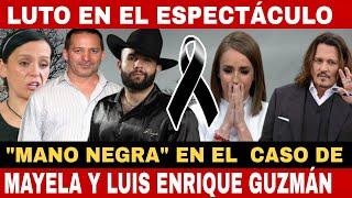 ️LUTO EN EL ESPECTACULO ACABA DE MORIR EN UN ACCID3NTE - MANO NEGRA CASO MAYELA Y LUIS ENRIQUE.