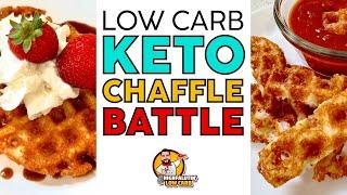 Keto CHAFFLE Battle! - The PERFECT Low Carb Chaffles Recipe?