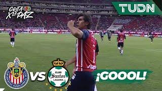 ¡GOLAAZO! Apareció JJ Macías | Chivas 1-0 Santos | Grita México C22 - J9 | TUDN