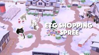 ETG shopping spree  | cowsetg