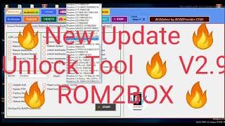 New Update Unlock Tool  V2.9 ROM2BOX 