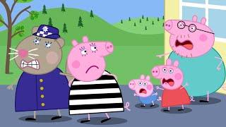 Police...please release Mummy pig? | Peppa Pig Funny Animation