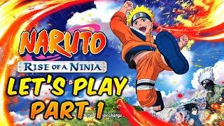 Naruto Rise of a Ninja Let's Play Part 1, Gameplay Xbox 360