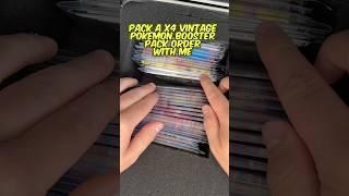 Pack A Vintage Pokemon Booster Pack Order With Me! #packingorders #pokemon #pokemontcg #pokemoncards