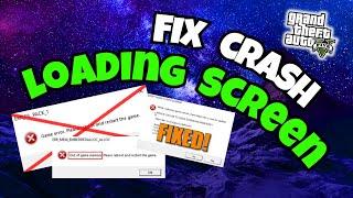 How to fix GTA 5 Crash on Loading Screen | GTA 5 Crash Fix