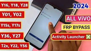 Boom  All Vivo Android 12 FRP Bypass - Reset Not Working | Activity Launcher Setup Fail Without PC