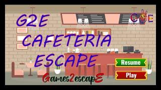 G2E Cafeteria Escape Walkthrough [Games2Escape]