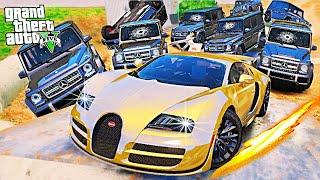 ЗОЛОТАЯ БУГАТТИ УХОДИТ ОТ ПОГОНИ НА ГЕЛИКАХ В ГТА 5 МОДЫ! ОБЗОР МОДА В GTA 5! ВИДЕО ГТА ИГРЫ MODS