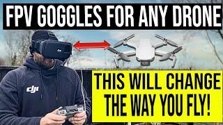 FLY DJI MINI 2 FPV with MagiMASK GOOGLES! WORKS ON MAVIC 3