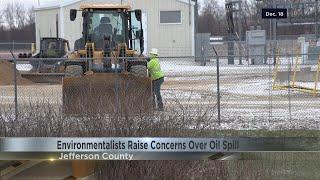 Environmentalists raise concerns over oil spill