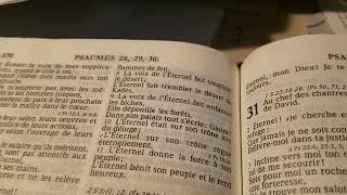 Psaumes 29.Psaume pour rendre gloire à Dieu.  Fils de Dieu,Rendez à l'éternel gloire et honneur.