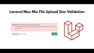 Laravel 10 File Upload Max Size Validation Tutorial