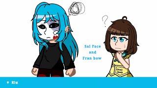 • Characters react to each other 2/2 ||SallyFace and Franbow|| ||Юи|| •