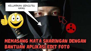 Cara membuat mata sharingan dengan mudah