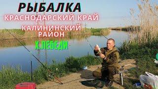 Рыбалка:Краснодарский Край Калининский Район х.Лебеди)))В ожидания ЧУДО!!!