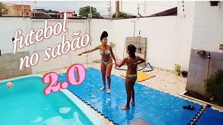 desafio na piscina  ,futebol de sabão 2.0
