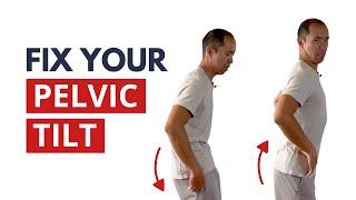 4 Key Exercises to CONTROL Your Pelvic Tilt (Anterior & Posterior)