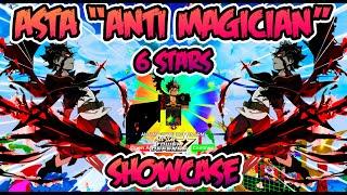 ASTA 6 STARS ANTI MAGICIAN "DEMON ARM" SHOWCASEALL STAR TOWER DEFENSE  #roblox