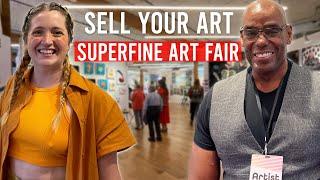 Selling as Independent Artists: Superfine Art Fair 2023