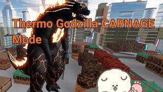 Roblox Kaiju Universe Thermo Godzilla Carnage mode